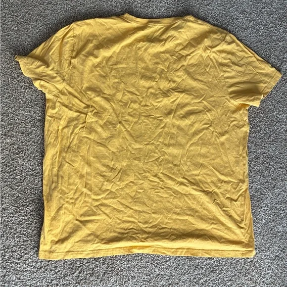 Wrangler Yellow Graphic Tee with Blue Design John Denver - Picture 5 of 5